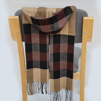 180*35cm luksusowa marka moda klasyczna krata mężczyźni miękki szalik kaszmirowe szaliki w kratkę szal UNISE okłady pashmina pałąk tłumik 3
